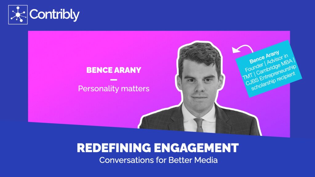 Bence Arany Redefining Engagement Cover pic